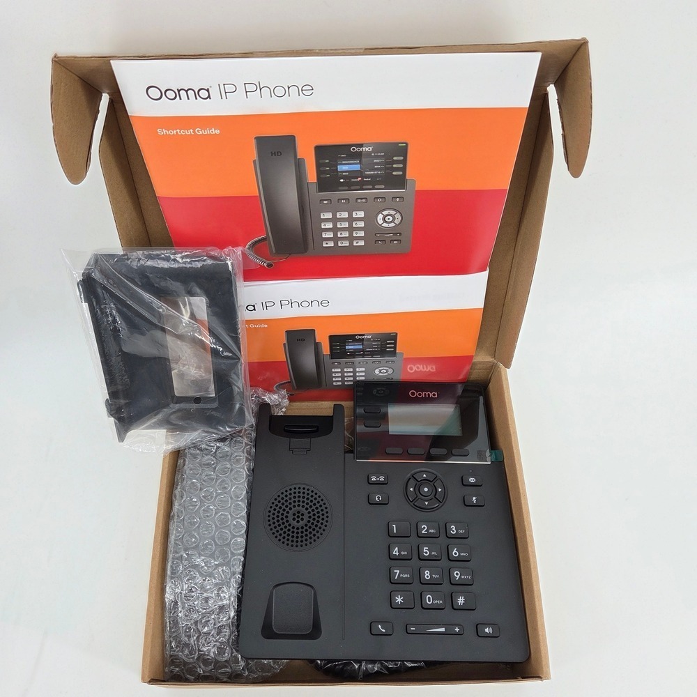 Ooma‎ 2602 Grandstream GRP2602P IP Phone VoIP Business Desk Phone Black NOB